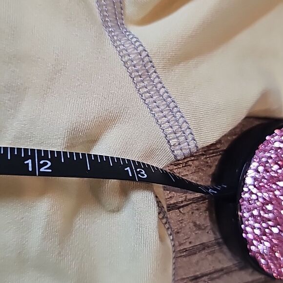 Yellow t shirt size S 6/7 All in motion - Picture 5 of 8